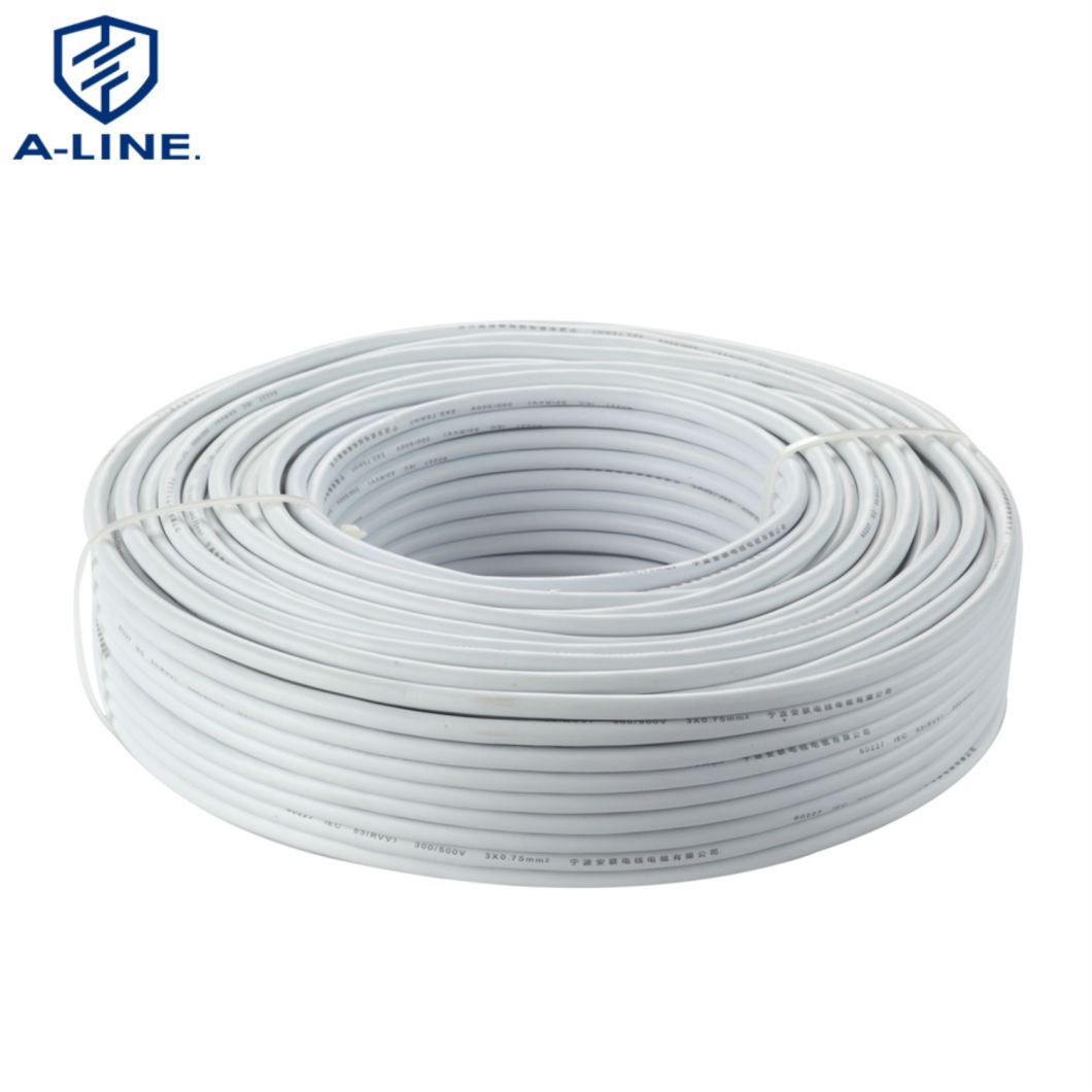 VDE Approval European H05VV-F PVC Electrical Wire