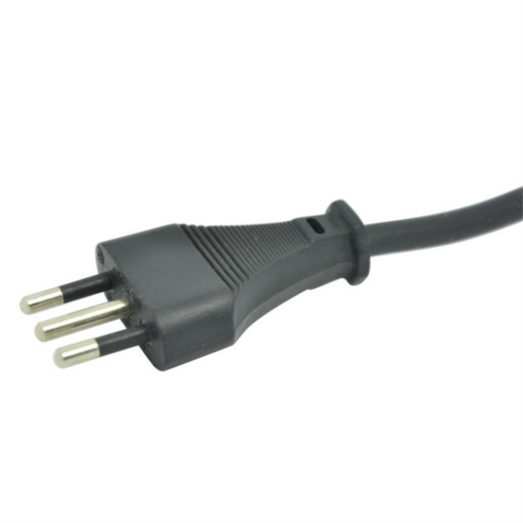 Italy Standard Imq 3 Pin Extension AC Power Cord