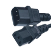 UL Approved European C13 and C14 Connector AC Power Extension Cord