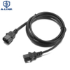 UL Approved European C13 and C14 Connector AC Power Extension Cord