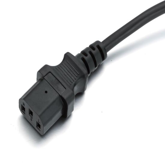 UL Approved European C13 and C14 Connector AC Power Extension Cord
