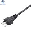 Brazil 10A 250V Two Pins AC Power Cord Factory