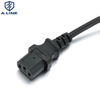 UL Approved European C13 and C14 Connector AC Power Extension Cord