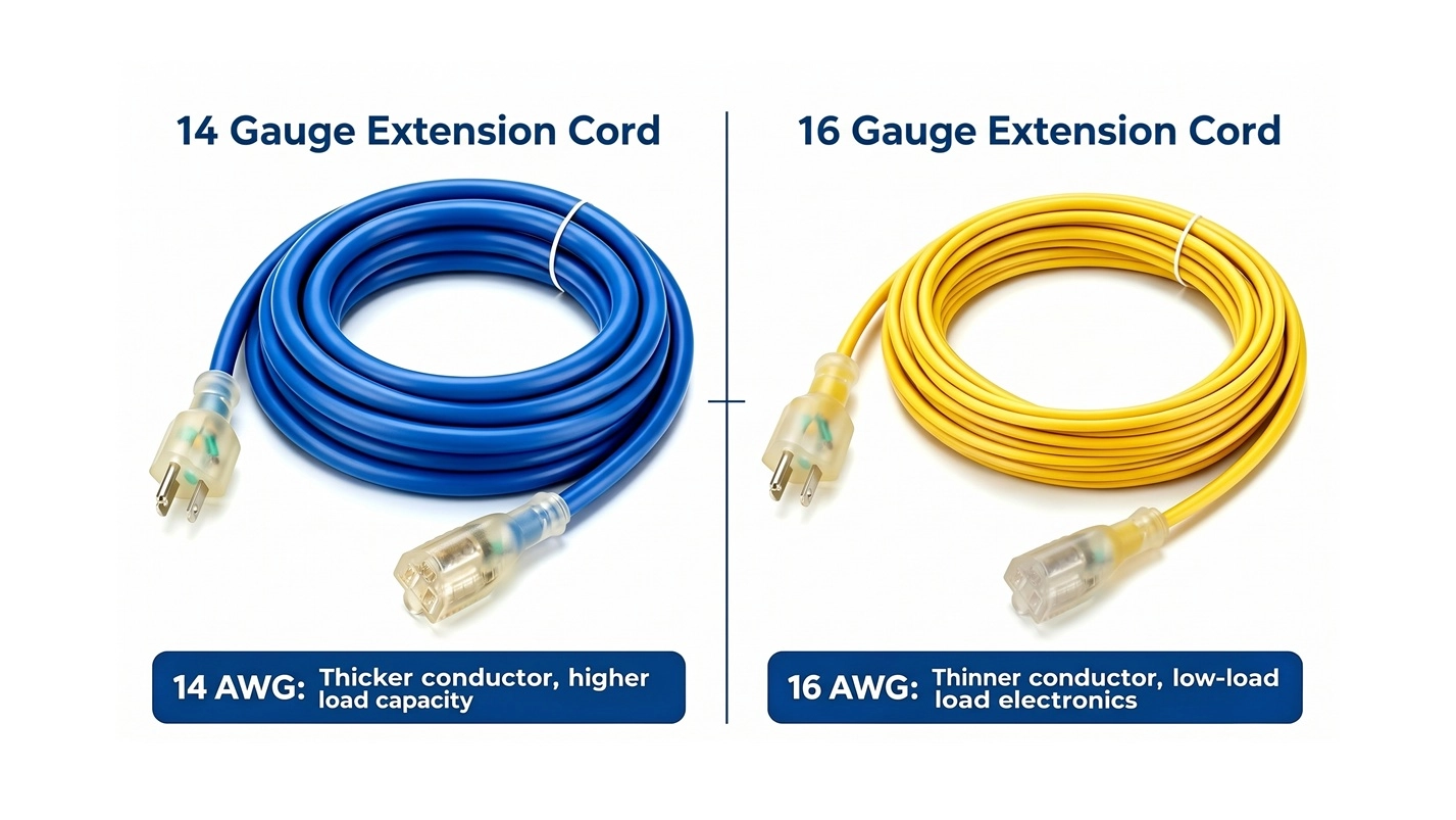 14 Gauge vs. 16 Gauge Extension Cord: Which One Do You Really Need?