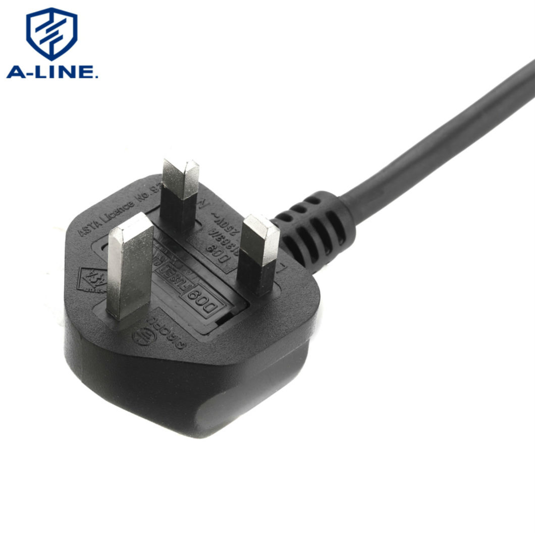 Free Sample UK 250V 3 Pin Extension AC Power Cord